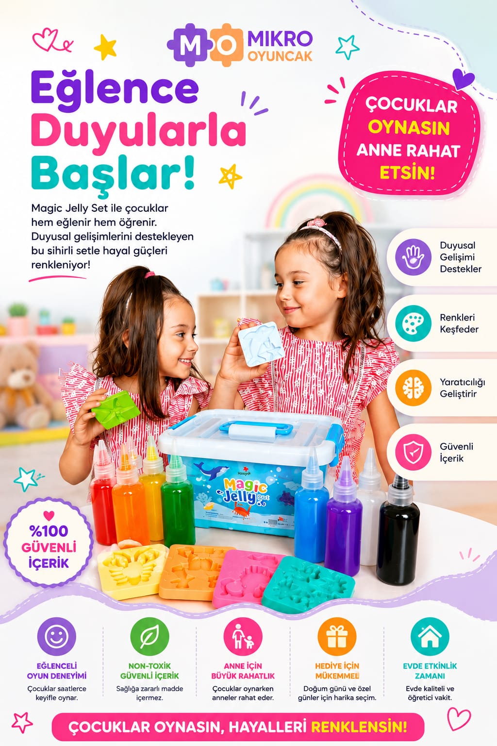 SİHİRLİ SU OYUNCAK SETİ